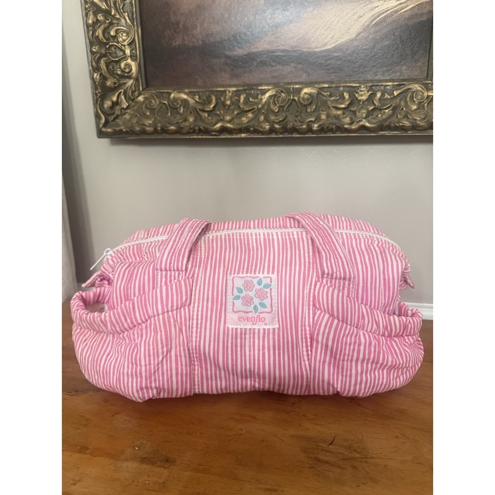 Vintage Evenflo Pink Baby Girl Diaper bag